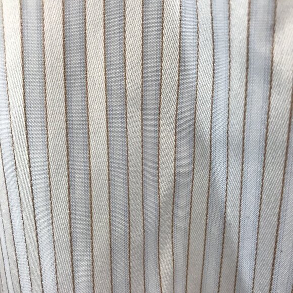 Tommy Bahama Mens Blue Striped 100% Cotton Button-Up Shirt Size 15 32-33 - Picture 8 of 11